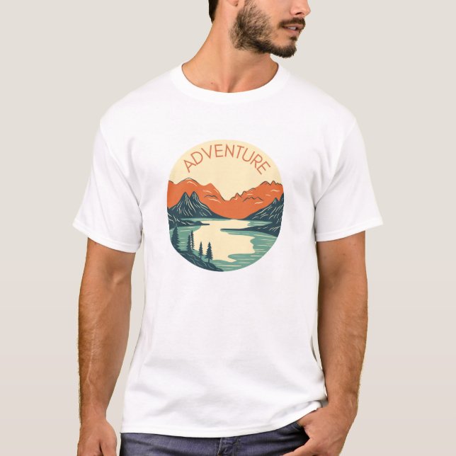 Casual Outdoor Style Tee (Front)