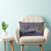 Casual Peacock Lumbar Pillow (Chair)