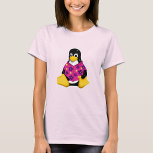 Casual Penguins Pink Original T-Shirt