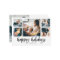 Casual Script Multi Photo Grid | Happy Holidays