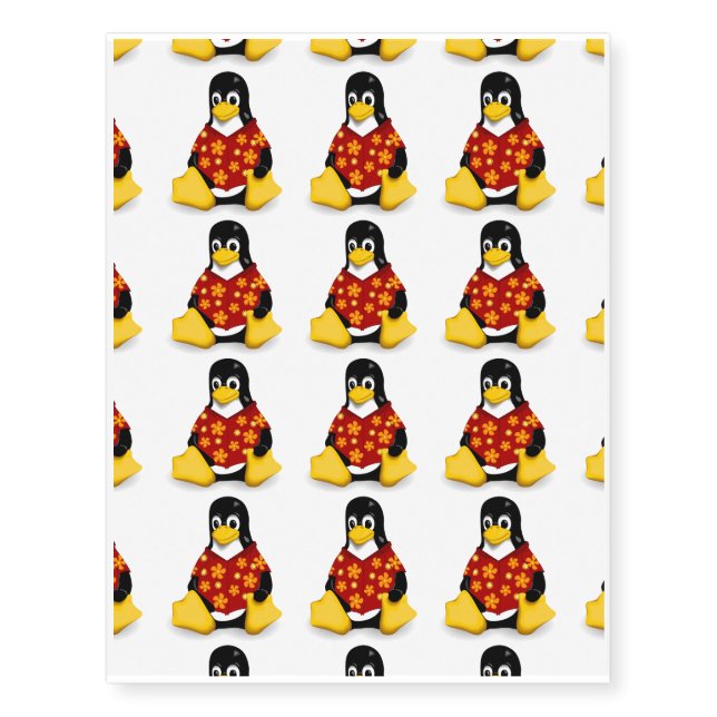 Casual Tux Temp Tatoo Temporary Tattoos (Front)