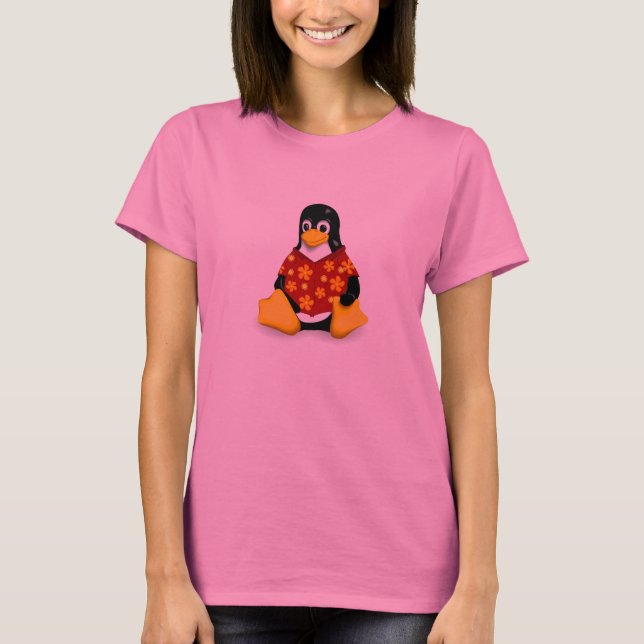 Casual Tux Women's Tie-Dye T-Shirt (Front)