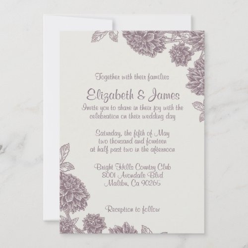 Casual Wedding Invitations
