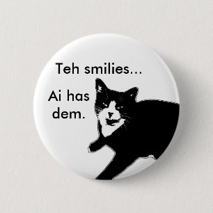 Cat2 Pinback Button