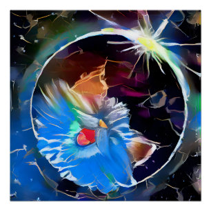 Cat6 - Solar eclipse Poster