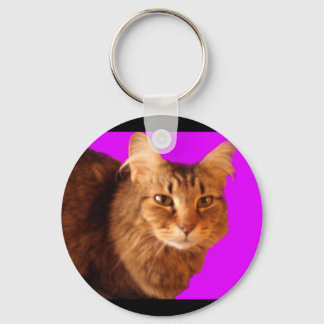Cat 14 Keychain