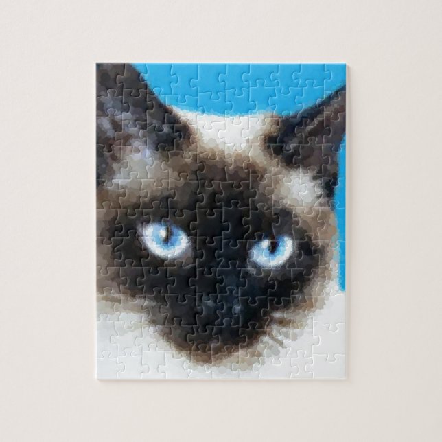 Cat 1 jigsaw puzzle (Vertical)