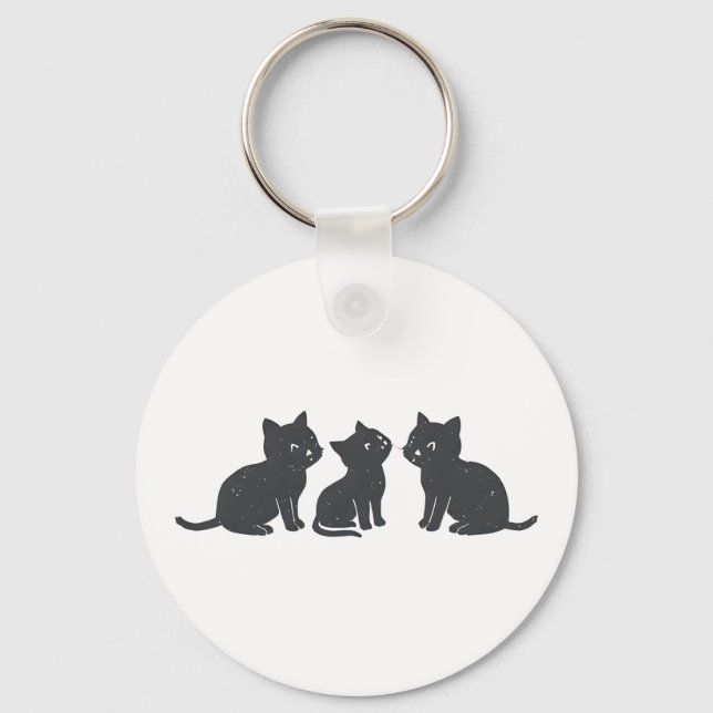 Cat (1) keychain (Front)