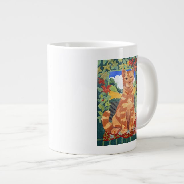 Cat 2014 giant coffee mug (Front Right)