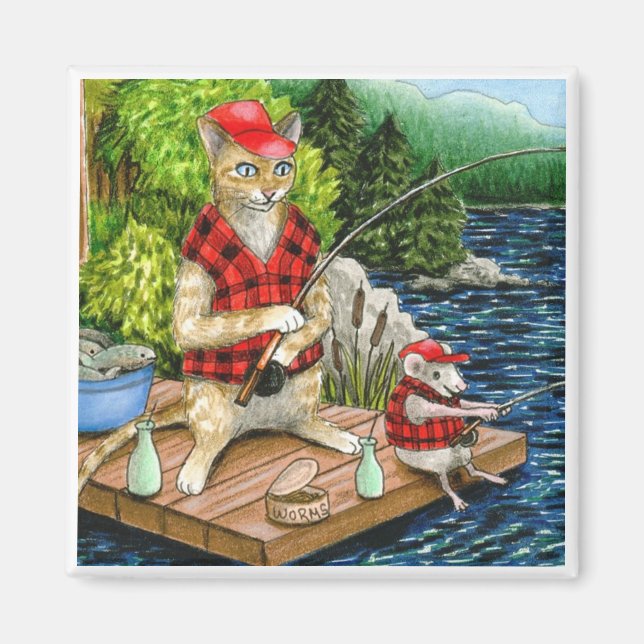 cat 389 Magnet (Front)