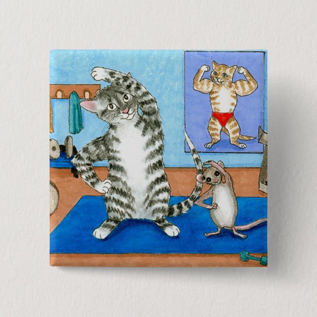 cat 458 button (Front)