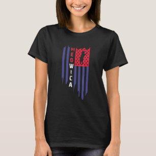 Cat 4th Of July Meowica Merica Men Usa American Fl T-Shirt