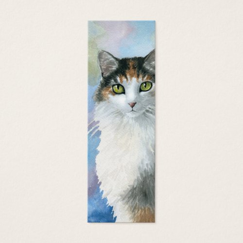 Cat 572 Calico Bookmarks Tiny Cards