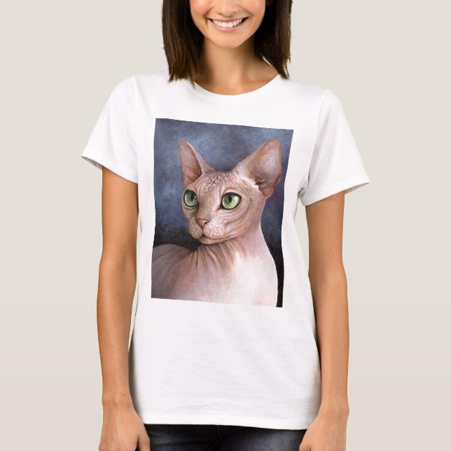 Cat 578 Sphynx T-Shirt (Front)