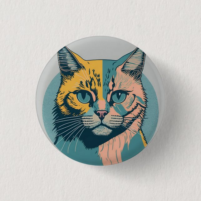 cat 5 retro button (Front)