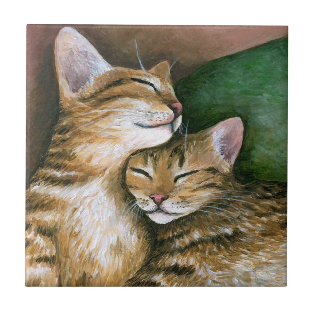 Cat 603 ceramic tile (Front)