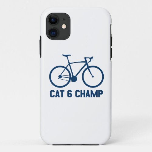 CAT 6 Champ iPhone 11 Case