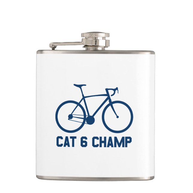 CAT 6 Champ Hip Flask (Front)