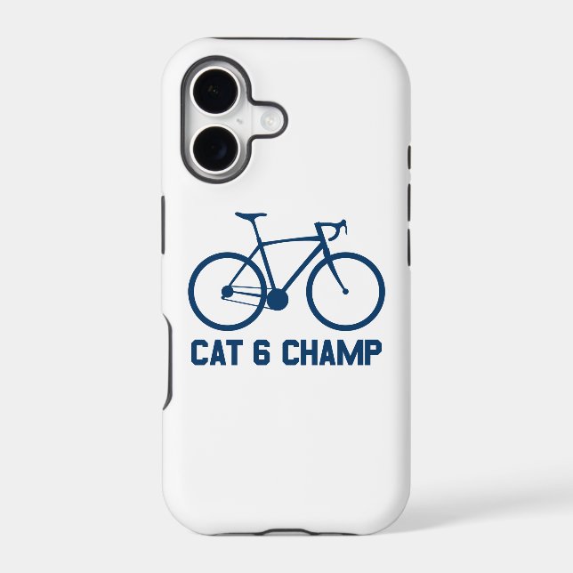CAT 6 Champ Iphone Case (Back)
