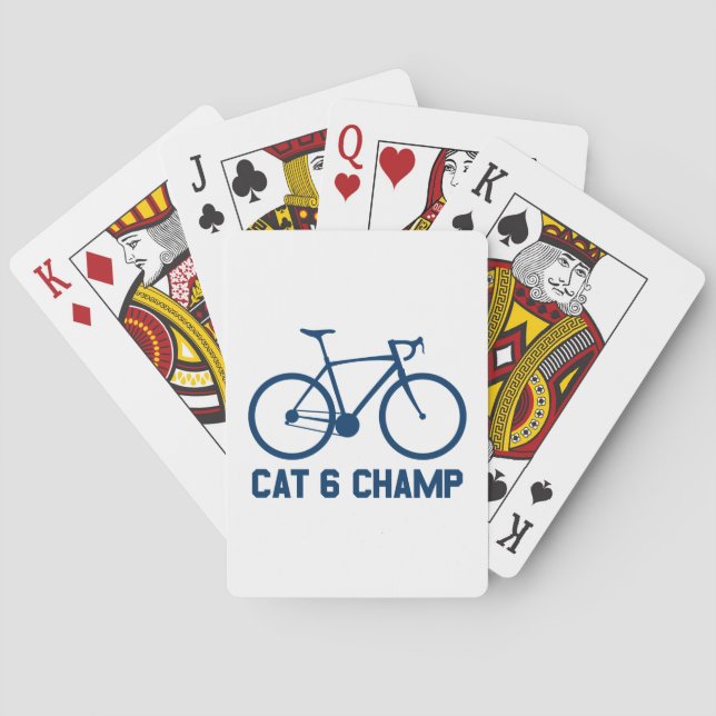 CAT 6 Champ Poker Cards (Back)