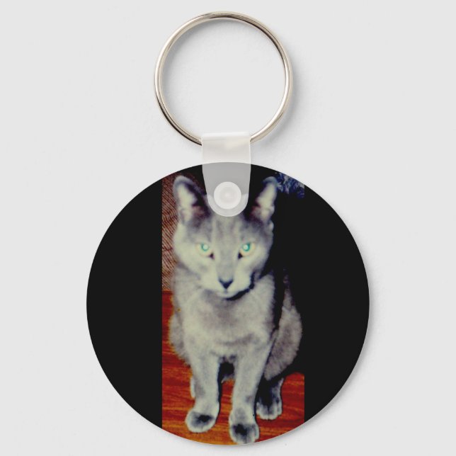Cat #6  Keychain (Front)