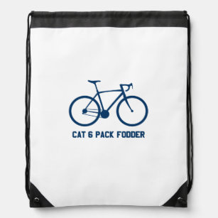 CAT 6 Pack Fodder Drawstring Bag