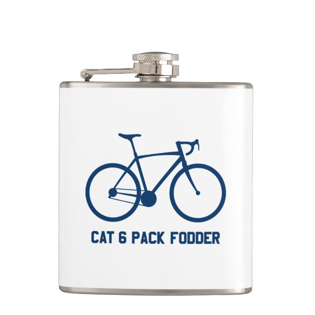 CAT 6 Pack Fodder Flask (Front)