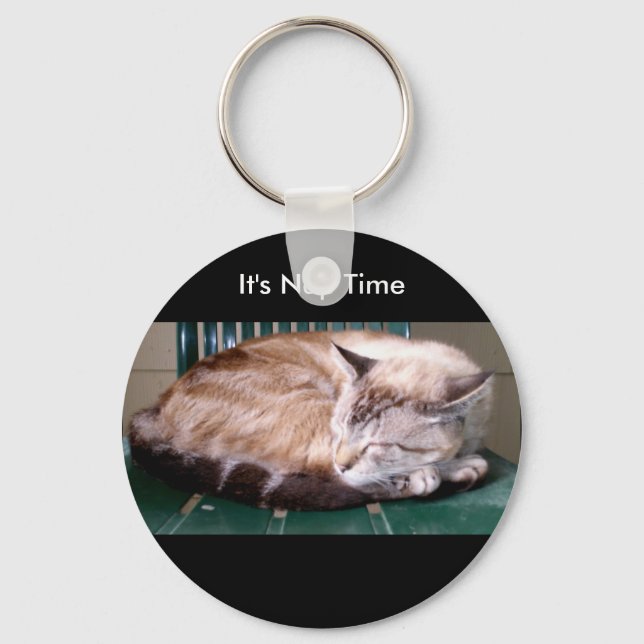 Cat 7, It's Nap Time, Key Chain (Front)