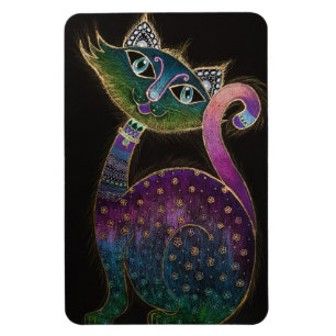 Cat 7 - Lucky no 7 Magnet
