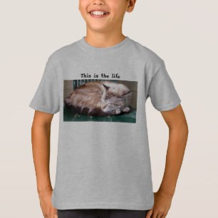 Cat 7, This is the life,Kid's Shirt