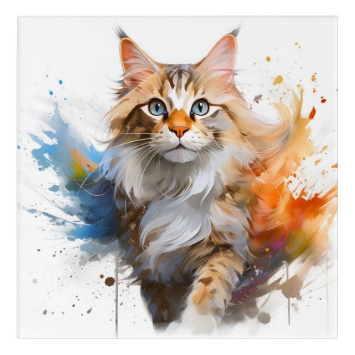 Cat Acrylic Print