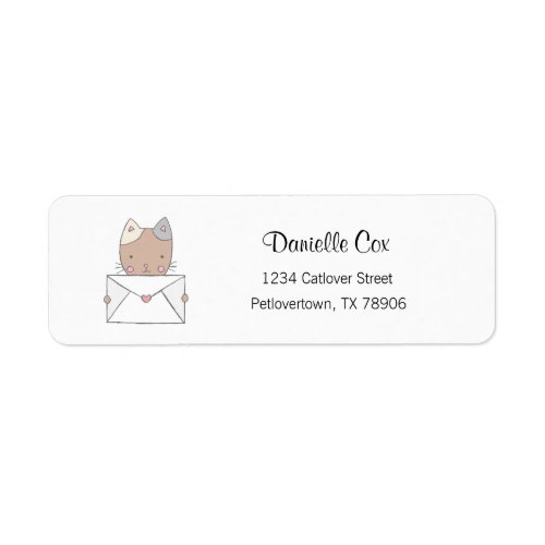 Cat Address Labels Pet Address Stickers