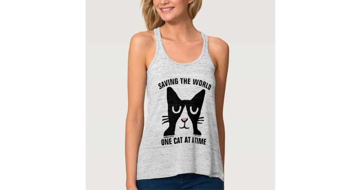CAT ADOPTION AND RESCUE, PANDA KITTY T-shirts
