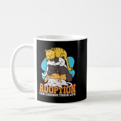 Cat Adoption Animal Rescue Animal Rights Rescue Pr Coffee Mug