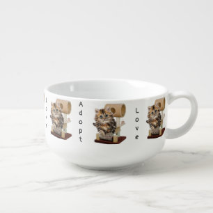 Cat Adoption Kitten Adoption Love Soup Mug