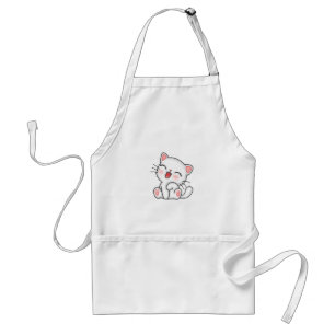 Cat Adult Apron