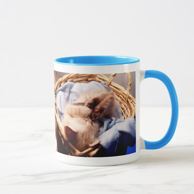cat allergic fun humor mug (Right)