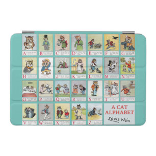Cat Alphabet, Louis Wain iPad Mini Cover