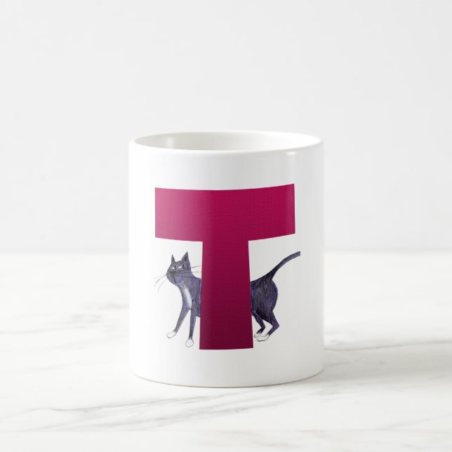 Cat Alphabet T Mug (Center)