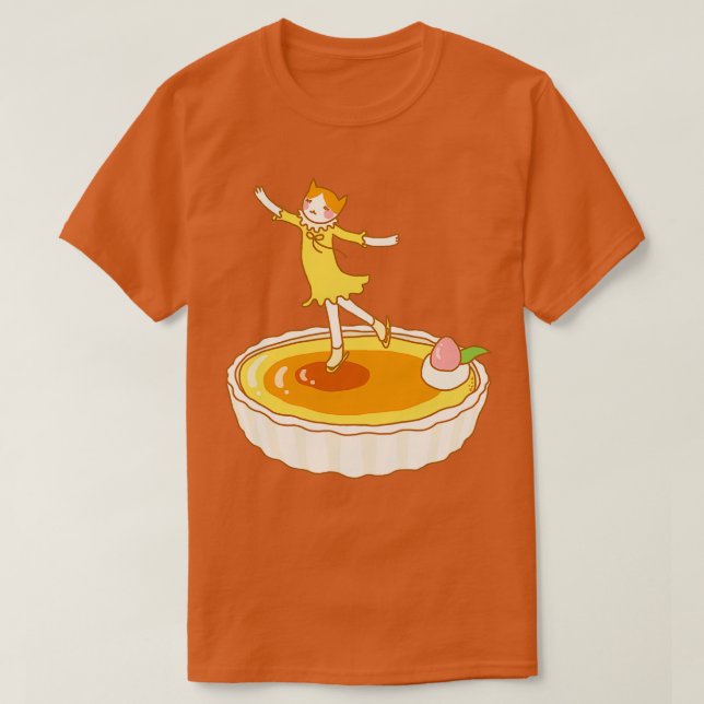 Cat amp Creme Brulee T-Shirt (Design Front)