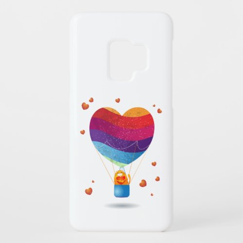 Cat and Ballon of Love  Case_Mate iPhone Case