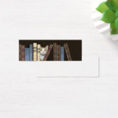 Cat and books bookmark (Desk)