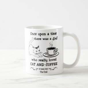 CAT AND COFFEE GIFT, Cute Cat Gift Coffee Mug