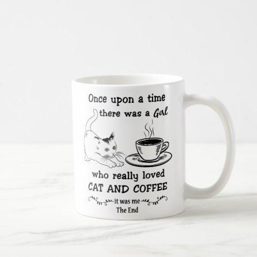 CAT AND COFFEE GIFT Cute Cat Gift Coffee Mug