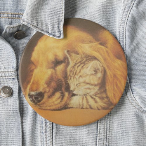 Cat and Dog Button
