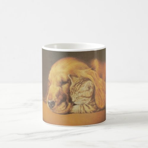 Cat and Dog Coffee Mug