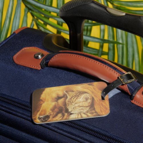 Cat and Dog Luggage Tag