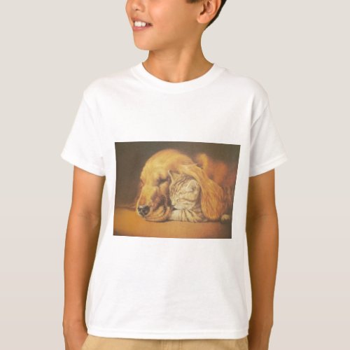 Cat and Dog T_Shirt