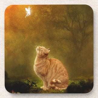 Cat And Fairy Coaster