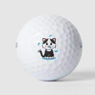 Cat and Feathers Golf Balls